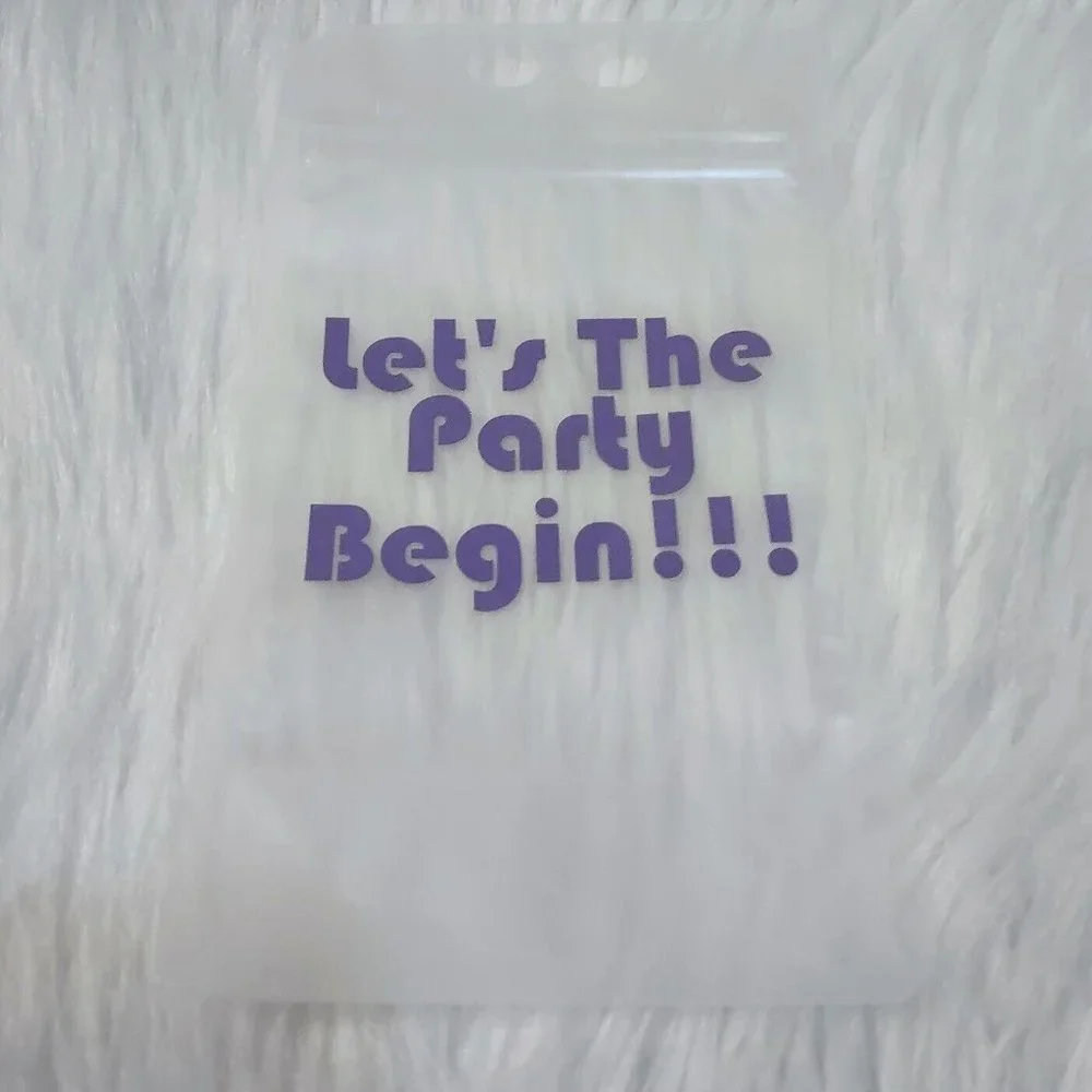 Personalize Drink Pouches Bags Stand-Up w/ Straws & Funnel Set for Cold Drinks